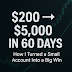How I Turned $200 Into $5,000 in Just 60 Days — My Real Trading Journey
